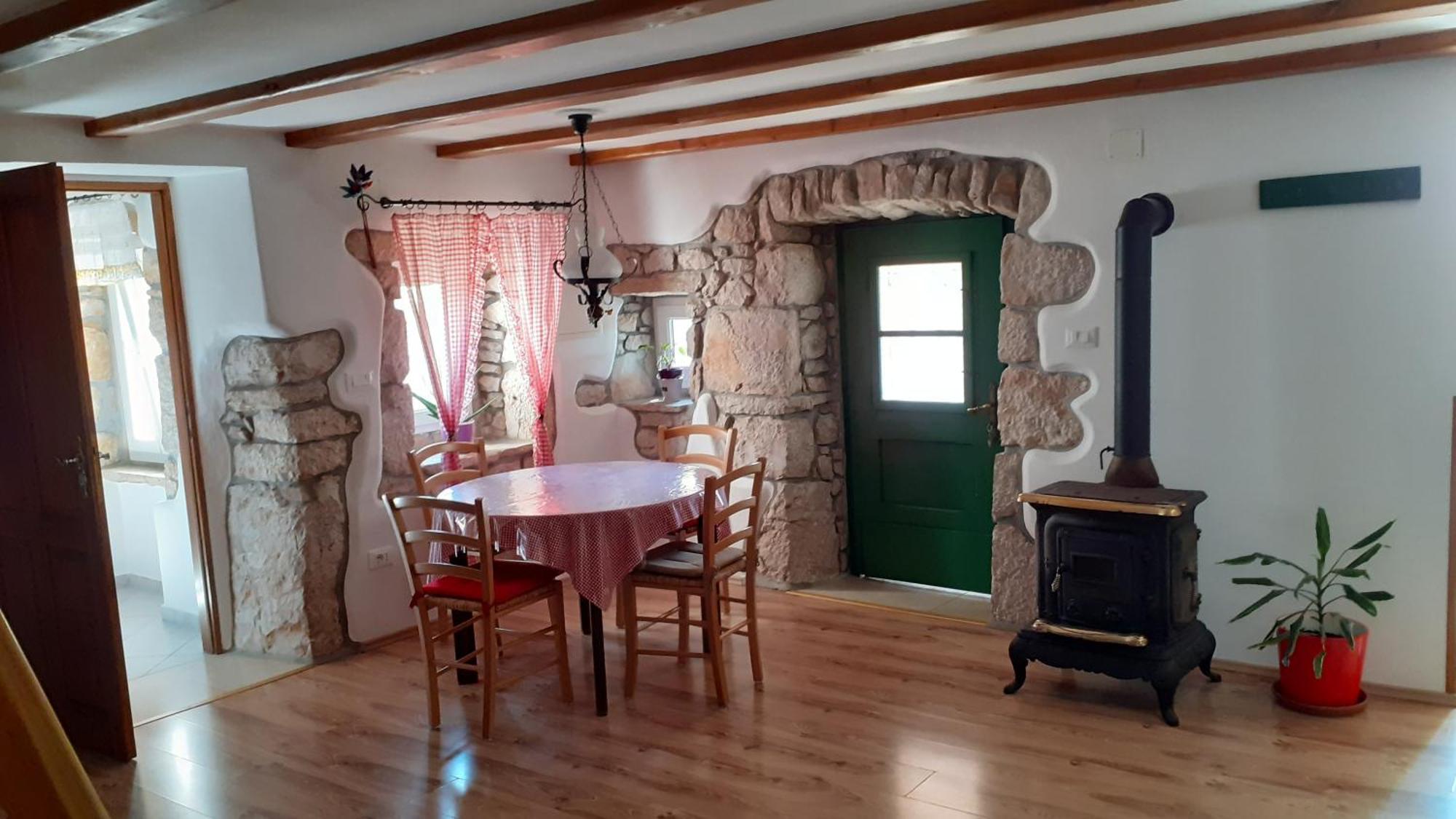 Kuca - Krcina Apartment Cres Bagian luar foto